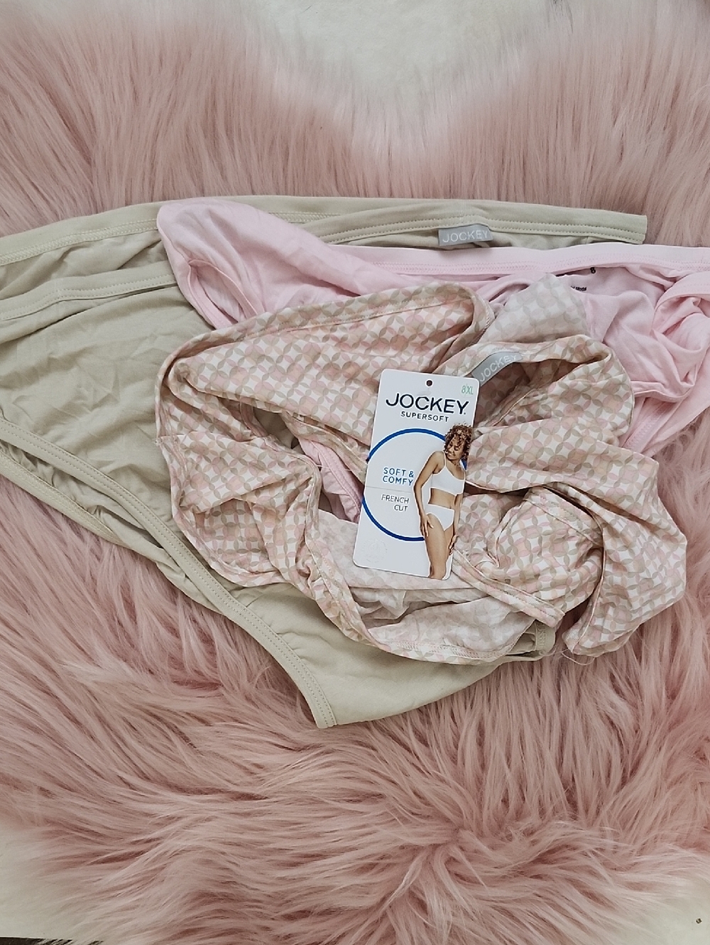 Brand New 3CT JOCKEY ELEGANCE SUPER SOFT FRENCH CUT BIKINIS-8